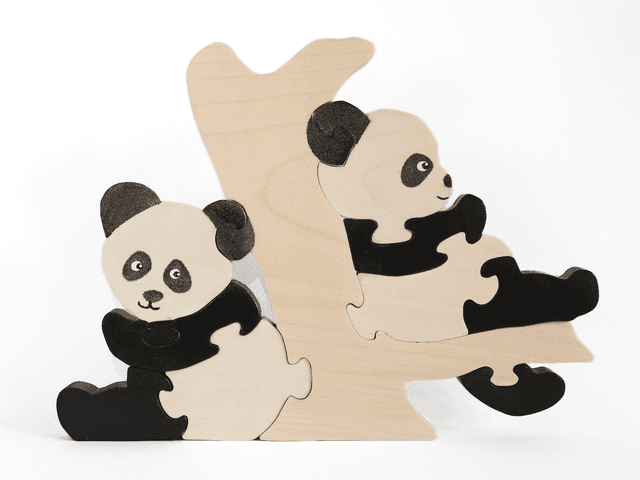 Puzzle les petits pandas